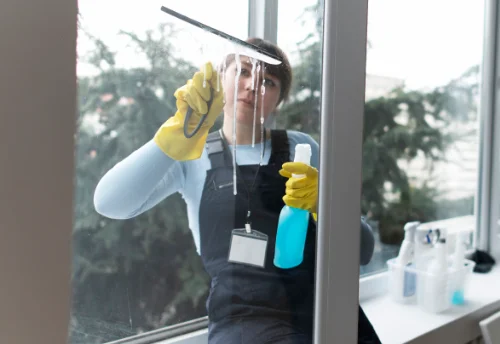 Nettoyage de vitres intérieures et extérieures à Cistrières